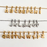 FRANY | Bubble Letter Necklace Frany Jewelry Co.