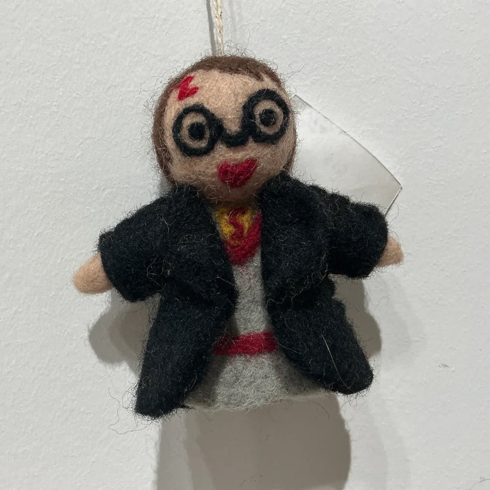 wool harry potter ornament