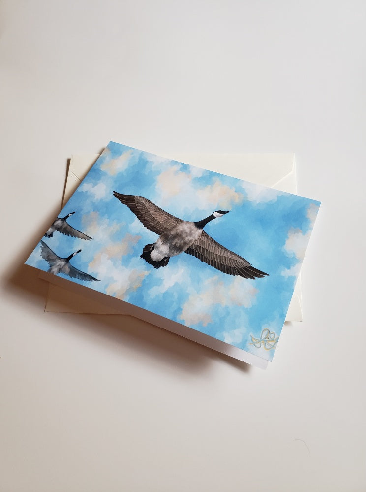 FLYING FREE - ORIGINAL ART PRINT GREETING CARDS