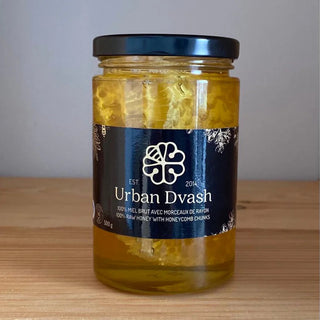 100% Raw Honey with Honeycomb Chunks