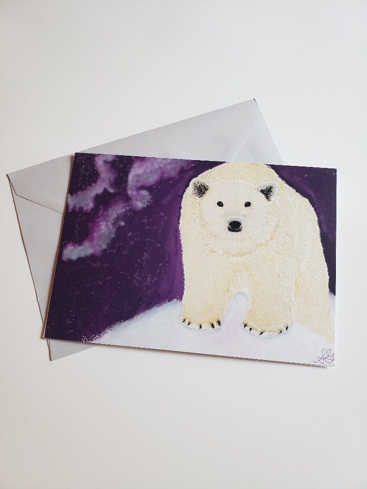 ARCTIC SECRETS - ORIGINAL ART PRINT GREETING CARDS