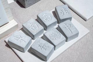 All Good of Concrete - Mahjong Stress Releasing Stone All Goods of Concrete