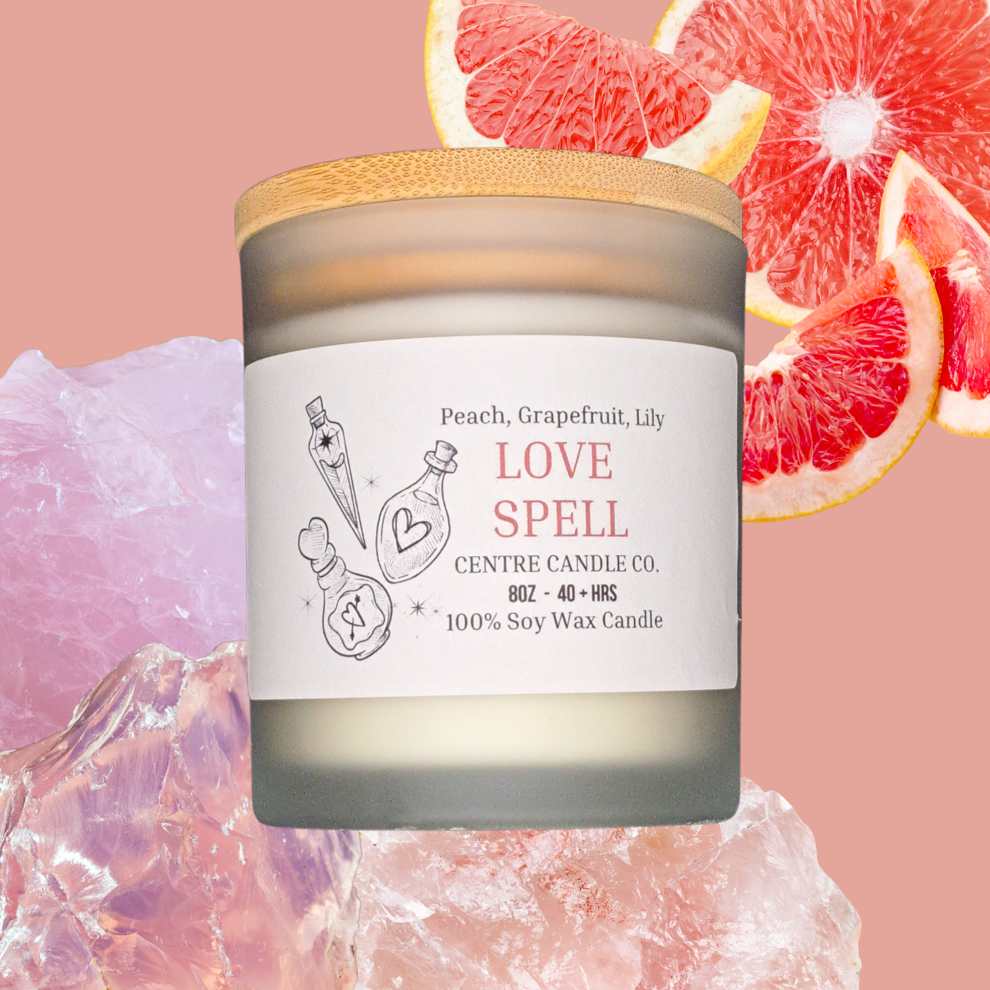 Centre Candle Co. - Love Spell 8oz Candle