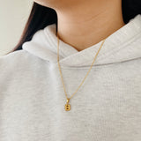 FRANY | Bubble Letter Necklace Frany Jewelry Co.