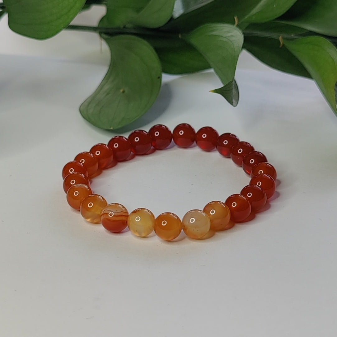 Eternal Flame - Gemstone Bracelet Carnelian