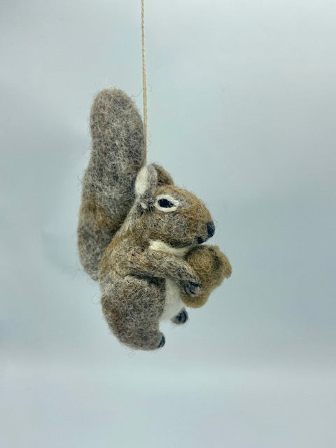 Acorn Squirrel Ornament