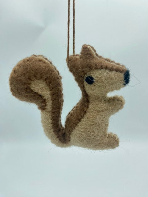 Small Squirrel Ornament
