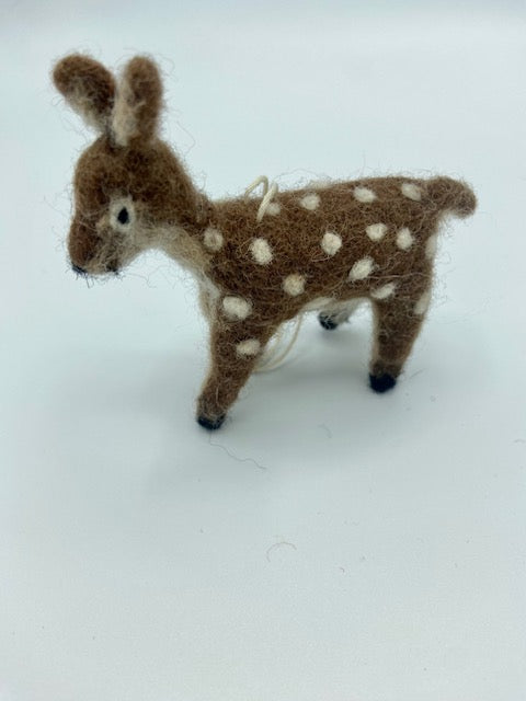Spotted Deer Ornament