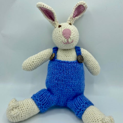 She Sells Sanctuary - Crochet Knitted Bunny