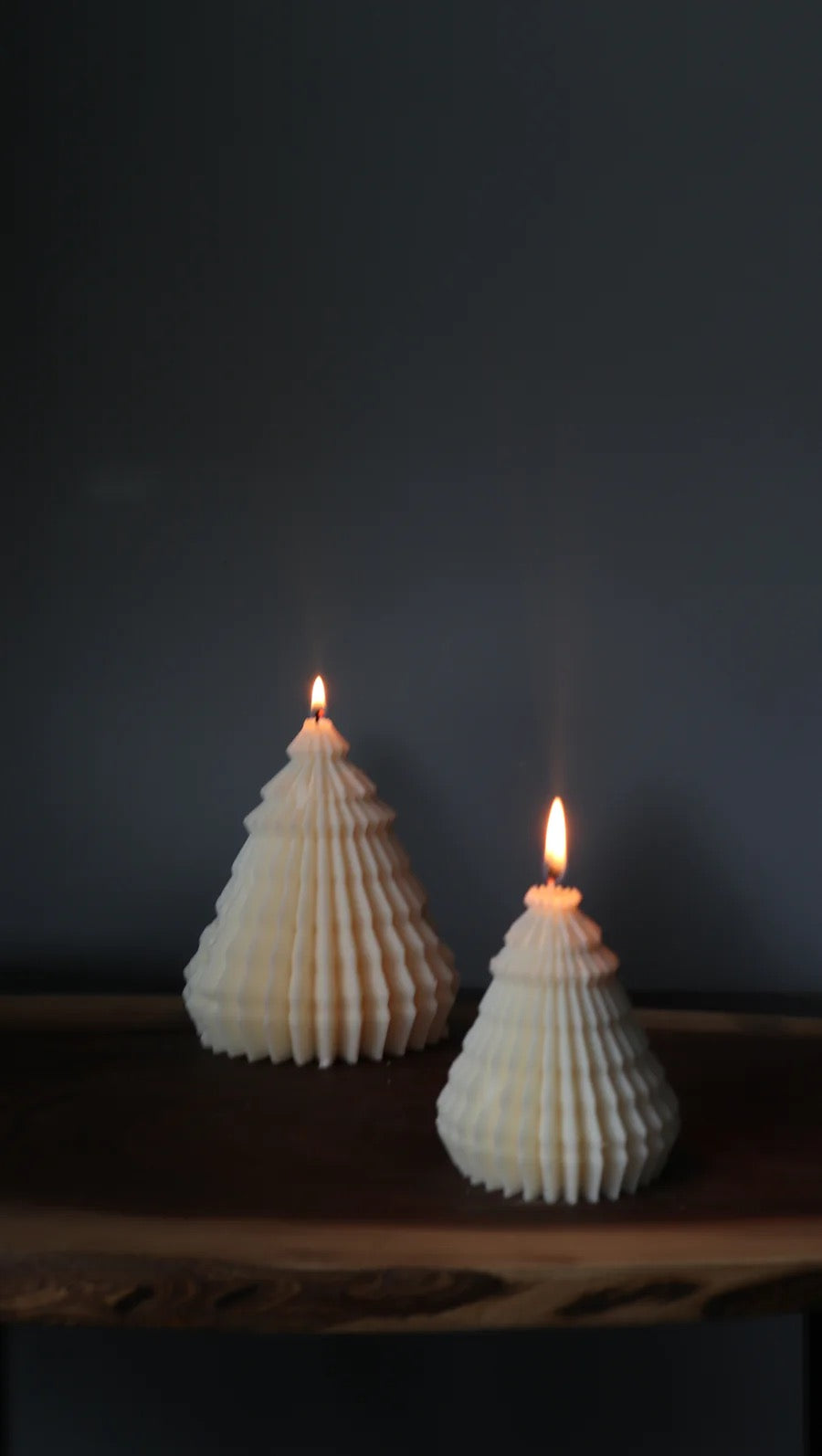 Aaram Lux - Origami Christmas Tree Candle