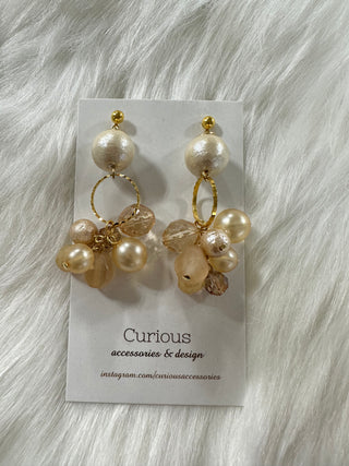 Czech Pearl Earrings