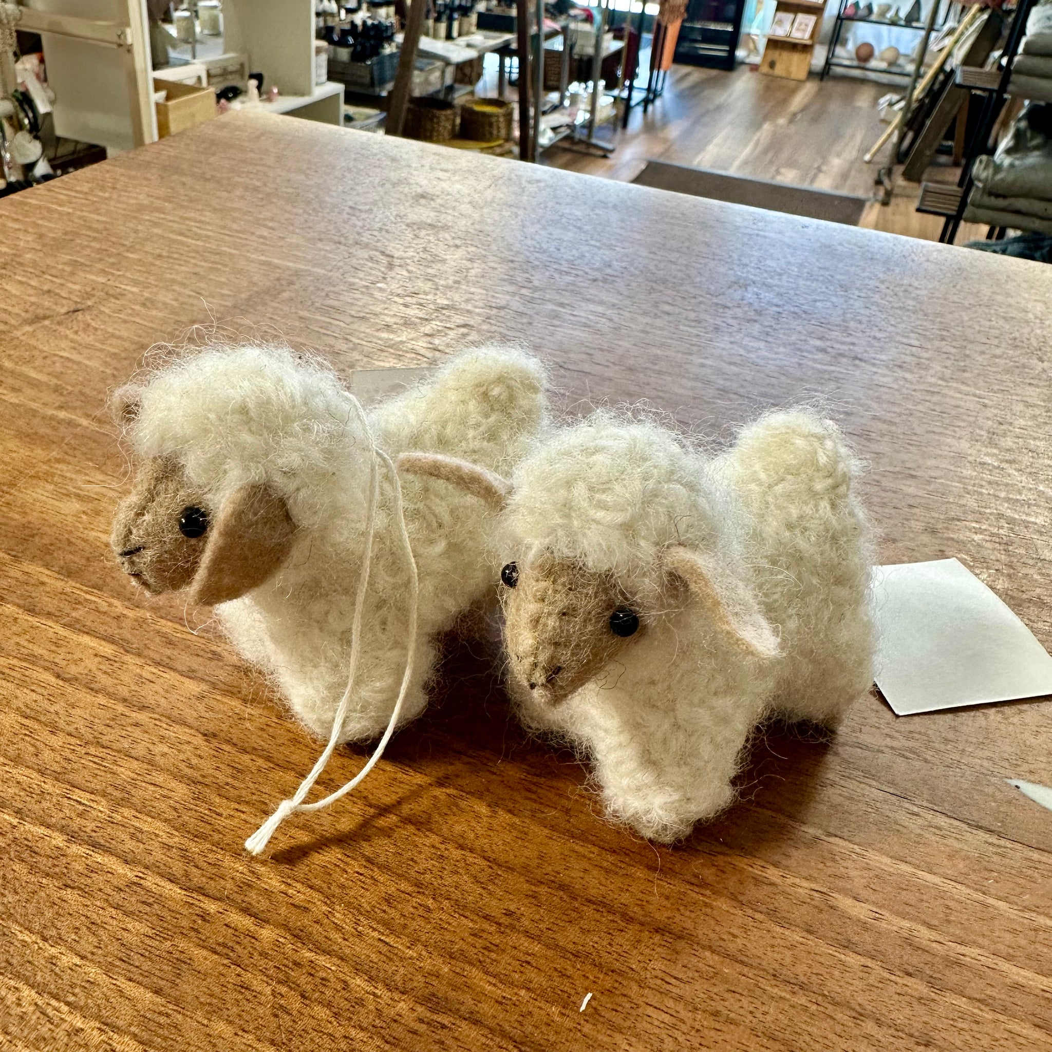 wool sheep ornament