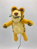 Felt Finger Puppets Tiger