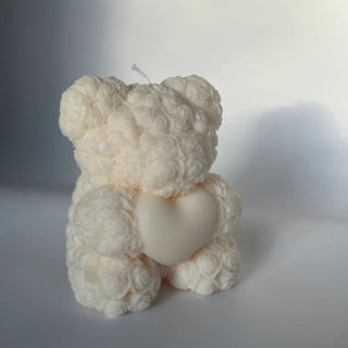 Flower Bear Candle