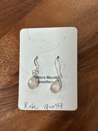 Quartz Dangle Earrings