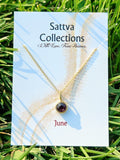 June - Birthstone Necklace Alexandrite Sattva