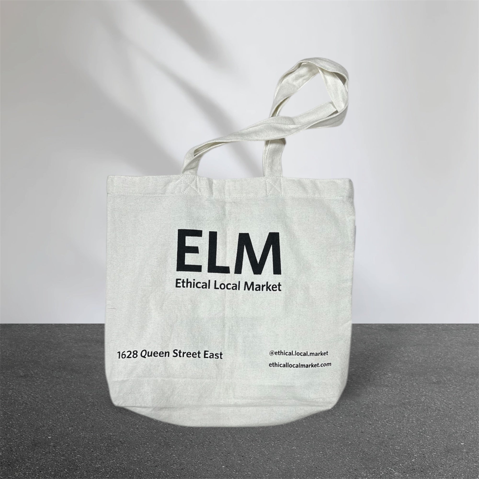 Ethical Local Market - White Tote Bag