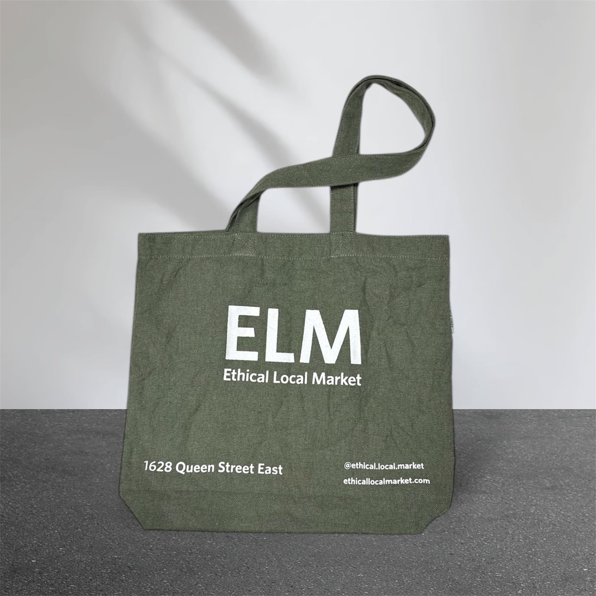 Ethical Local Market - Green Tote Bag