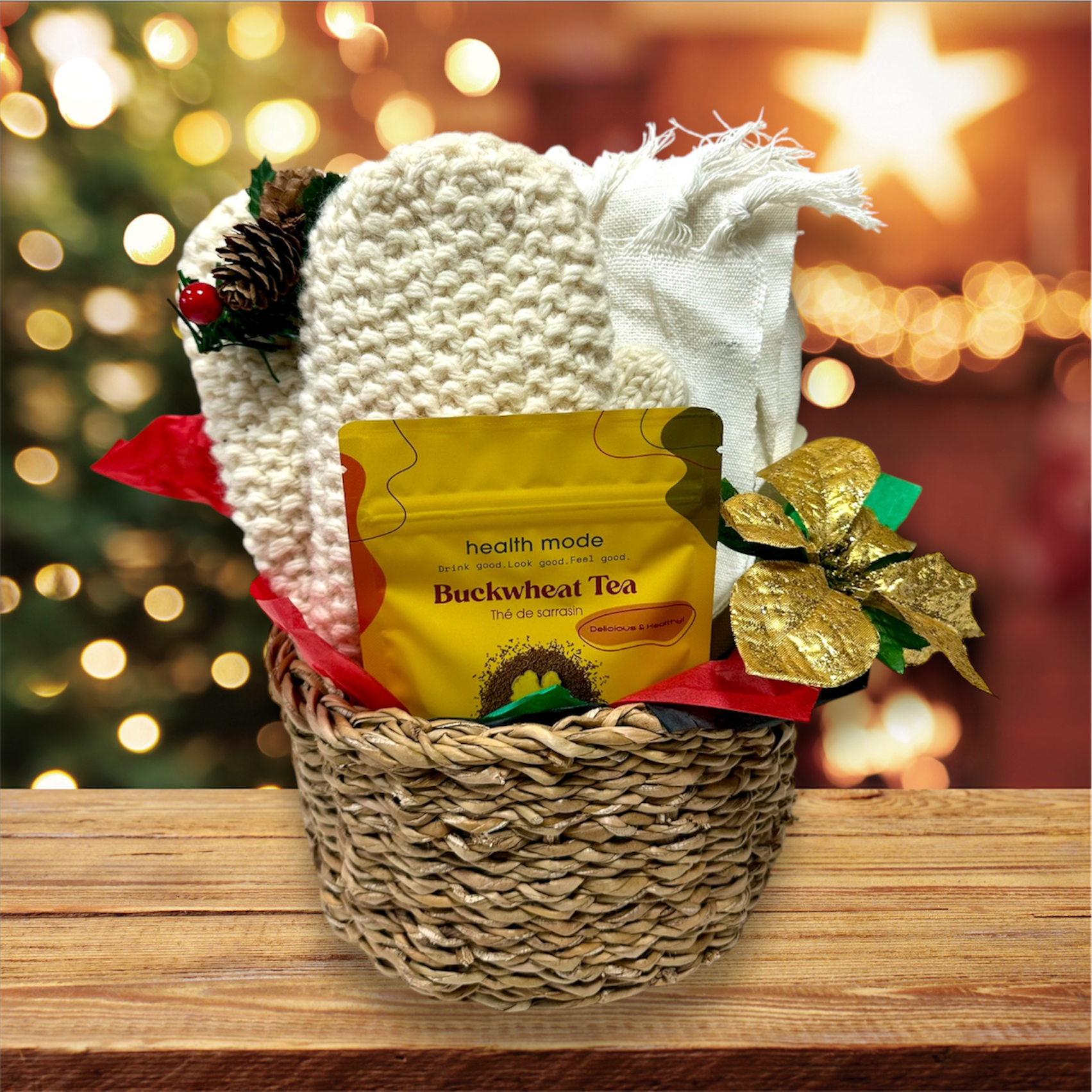 "Stay Warm" Gift Basket