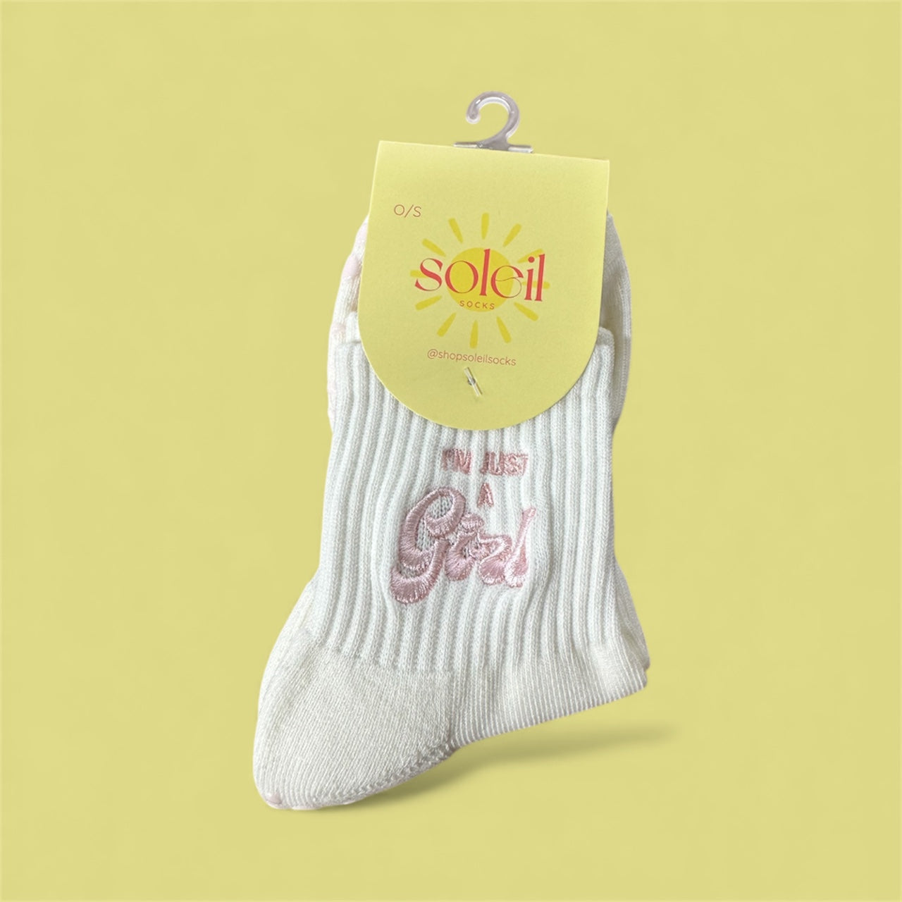 Soleil Socks half crew grip socks 