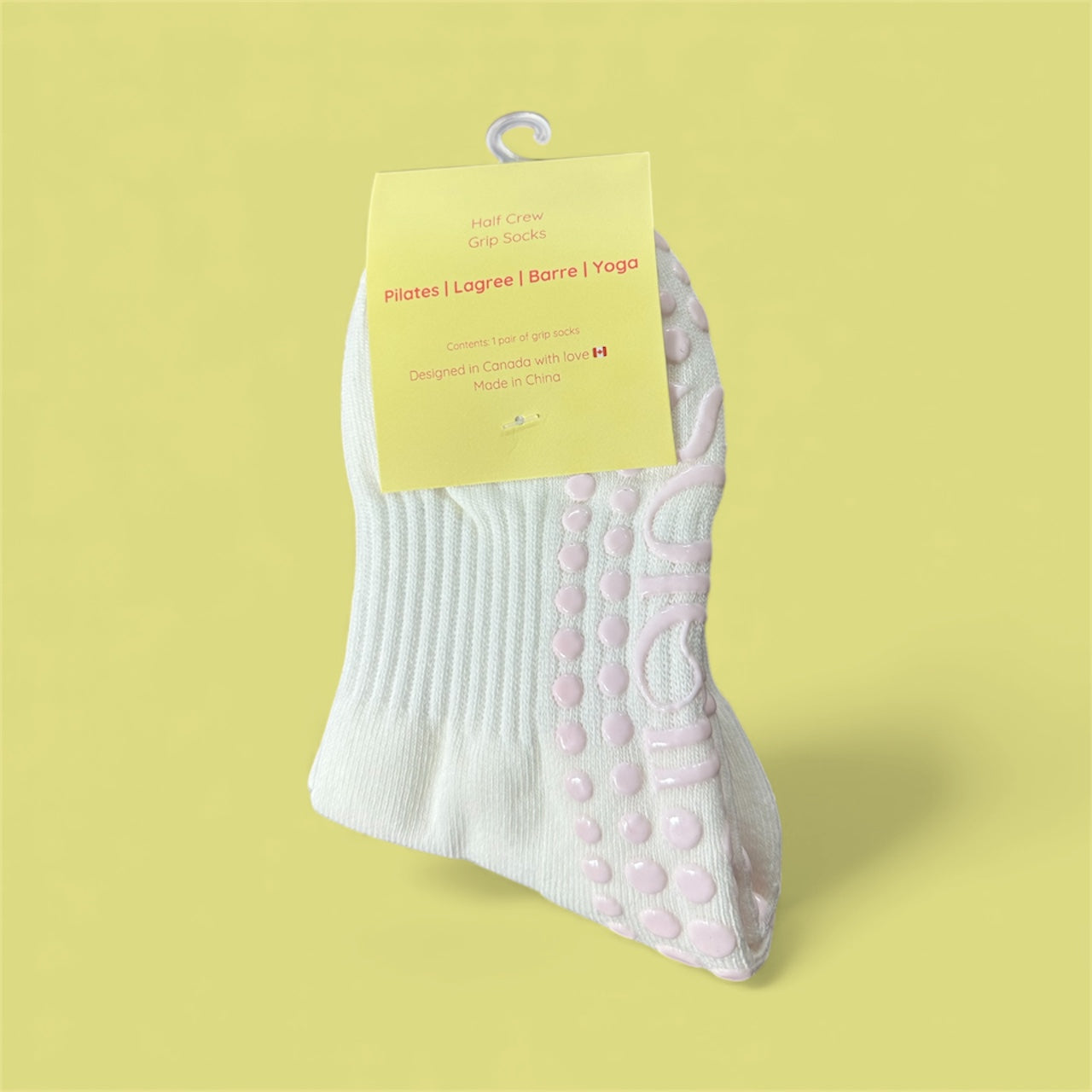 Soleil Socks half crew grip socks 