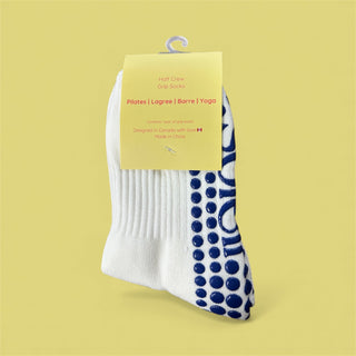 soleil socks half crew grip socks