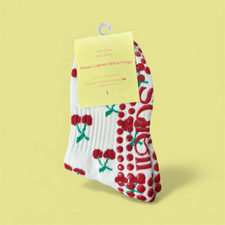 soleil socks half crew grip socks