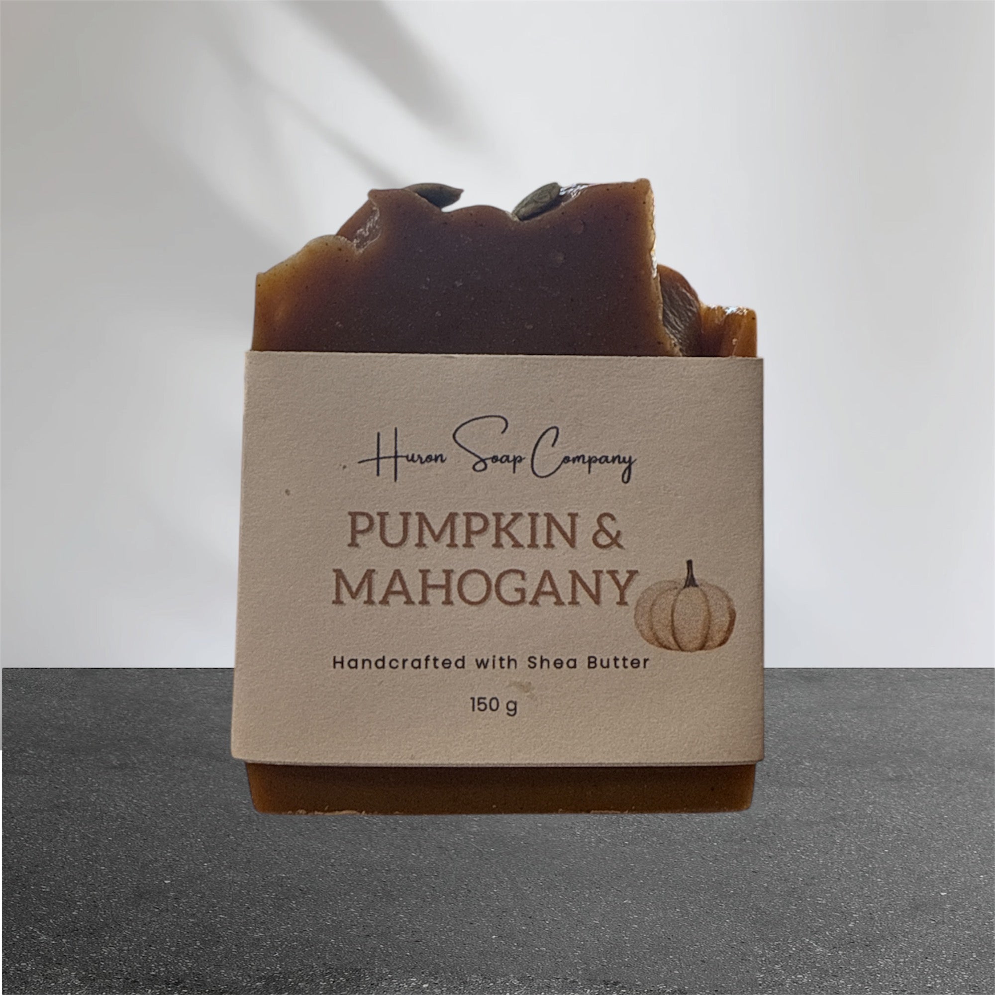 Pumpkin & Mahogany Artisan Soap By Huron Soap