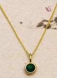 May - Birthstone Necklace Emerald Sattva