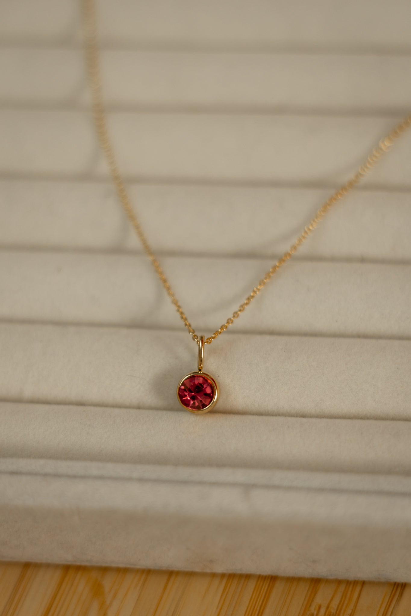 June - Birthstone Necklace Alexandrite