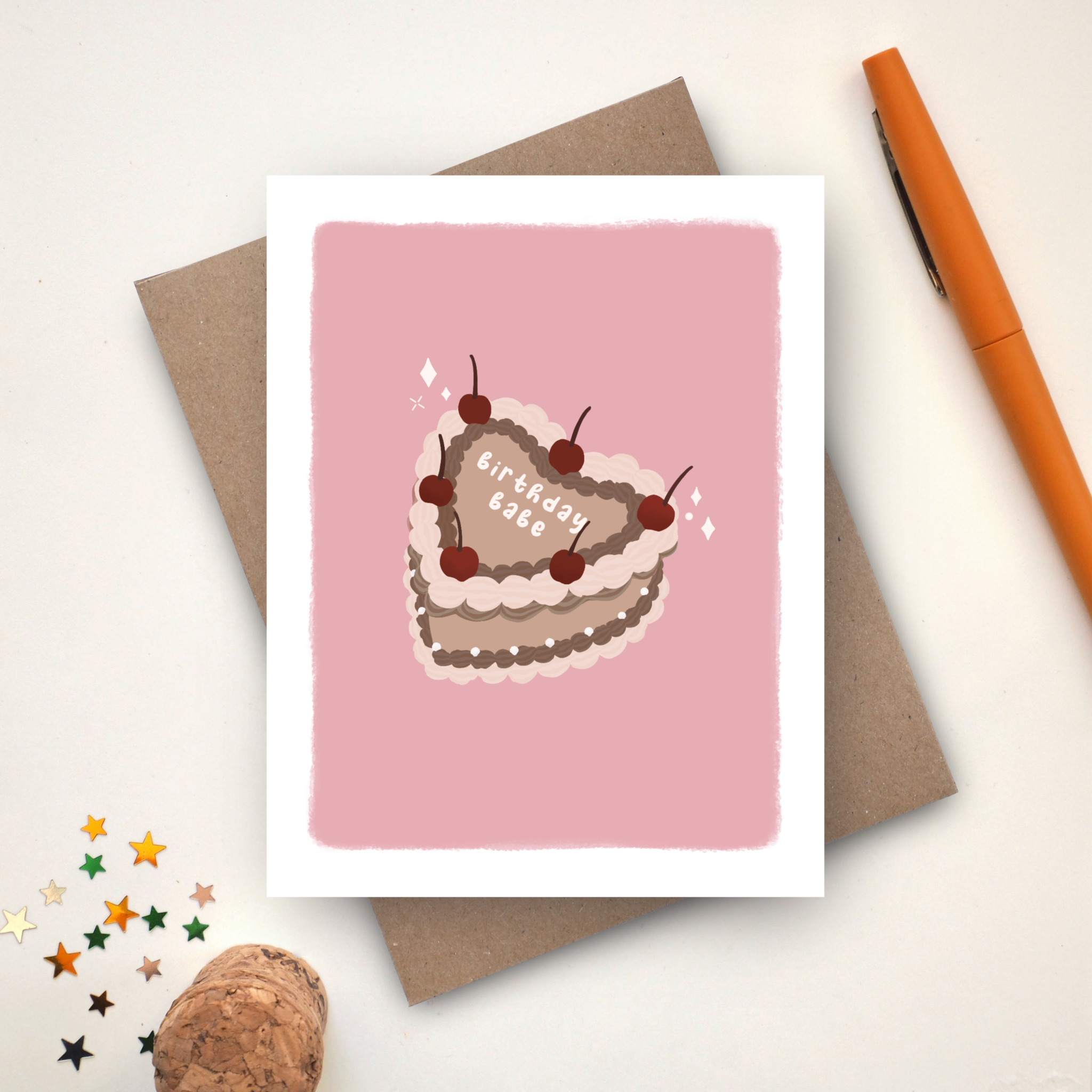 Birthday Babe - Birthday Card