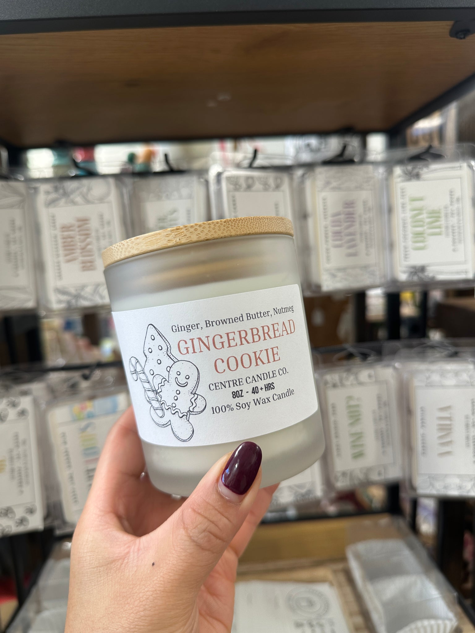 Centre Candle Co. - Gingerbread Cookie 8oz Candle