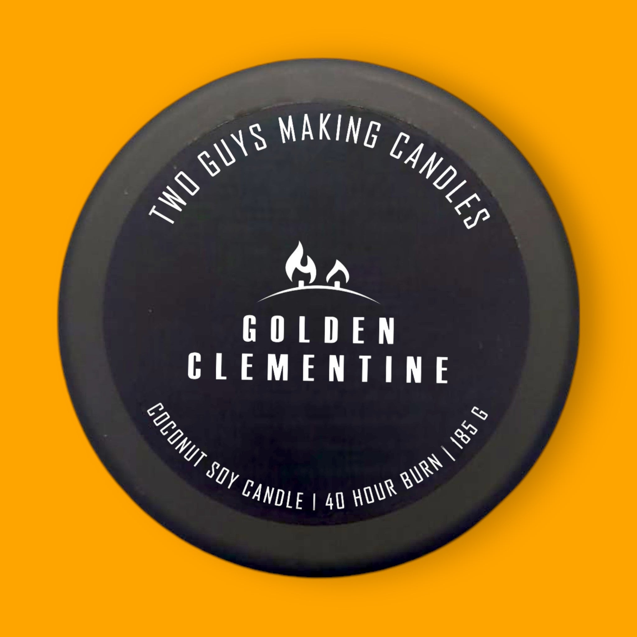 Two Guys Making Candles - Golden Clementine