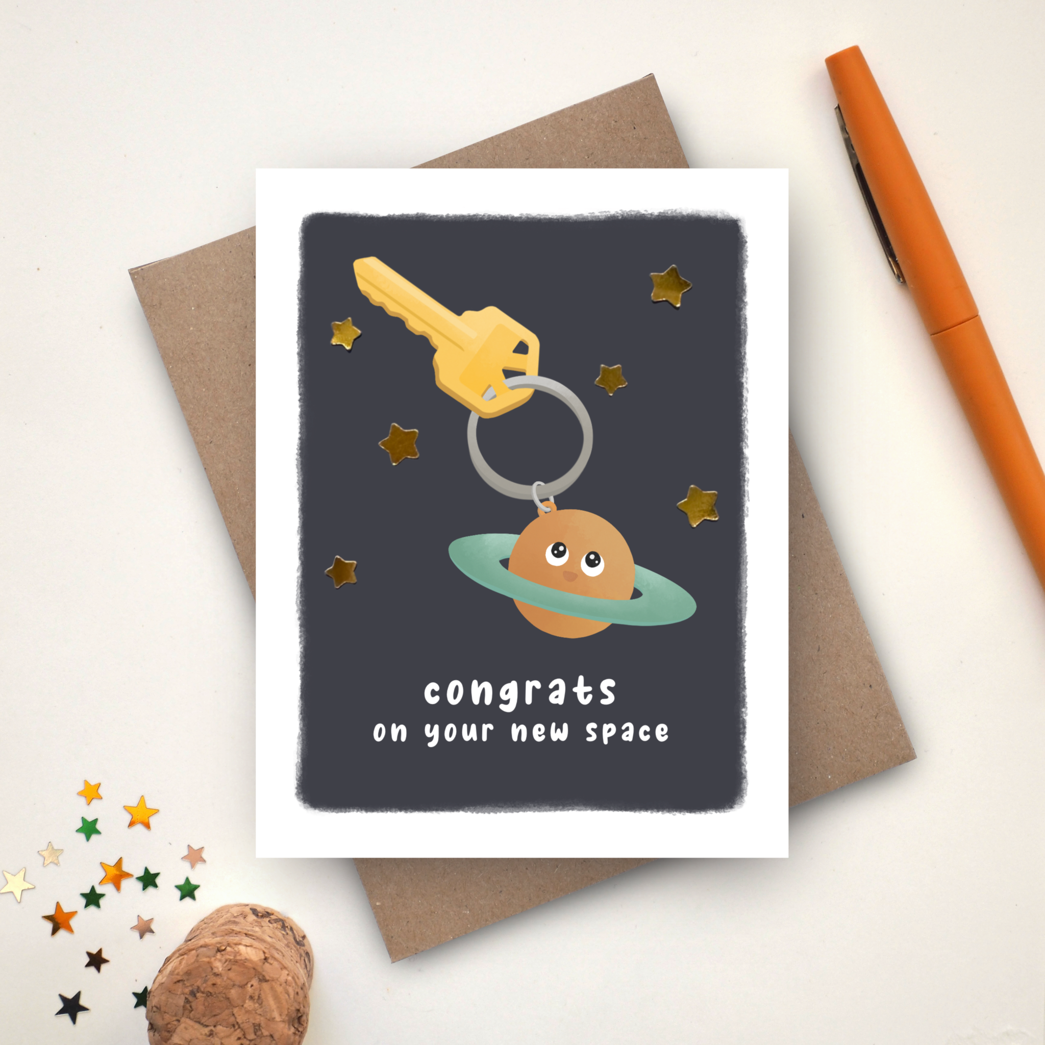 Congrats On Your New Space - Housewarming Card