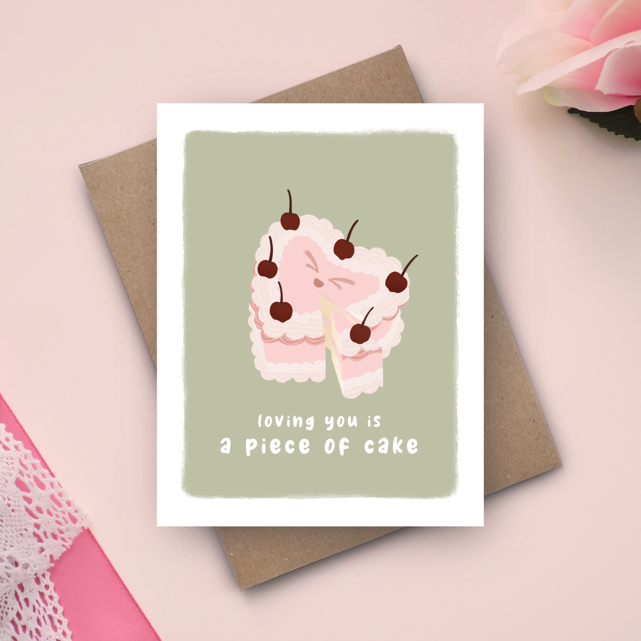 Piece of Cake - Valentine's Day Card