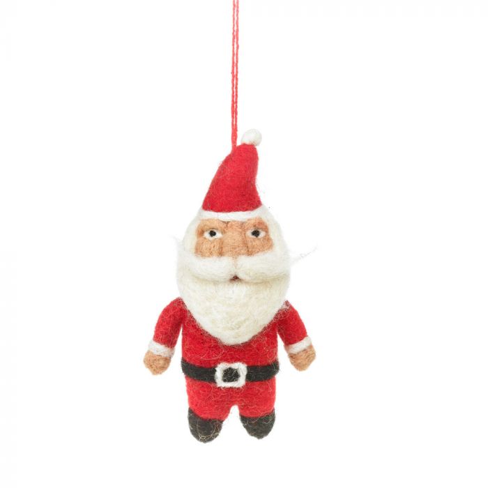Classic Santa (pointy head) Ornament