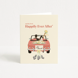 happily ever after wedding card handmade in canada