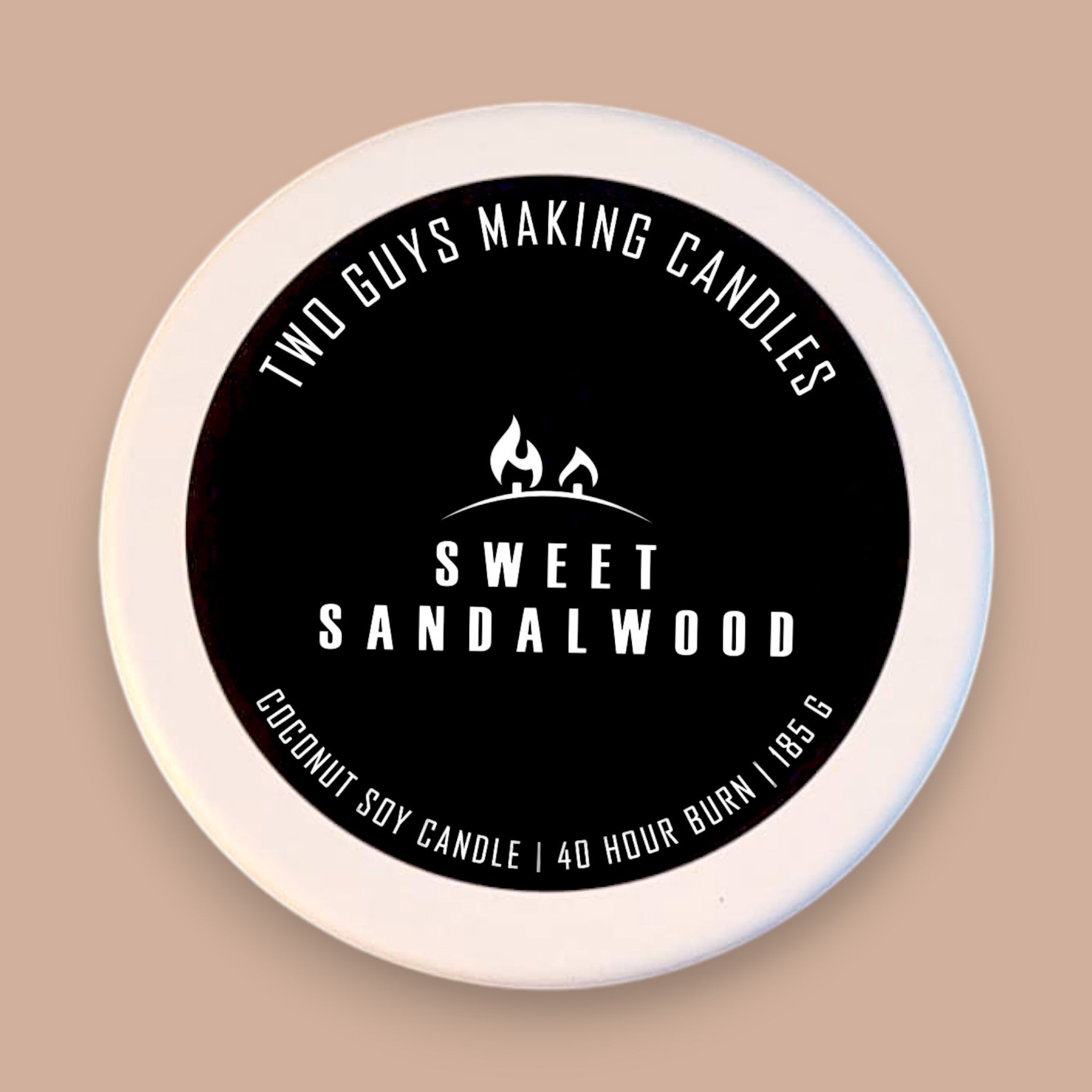 Two Guys Making Candles - Sweet Sandalwood