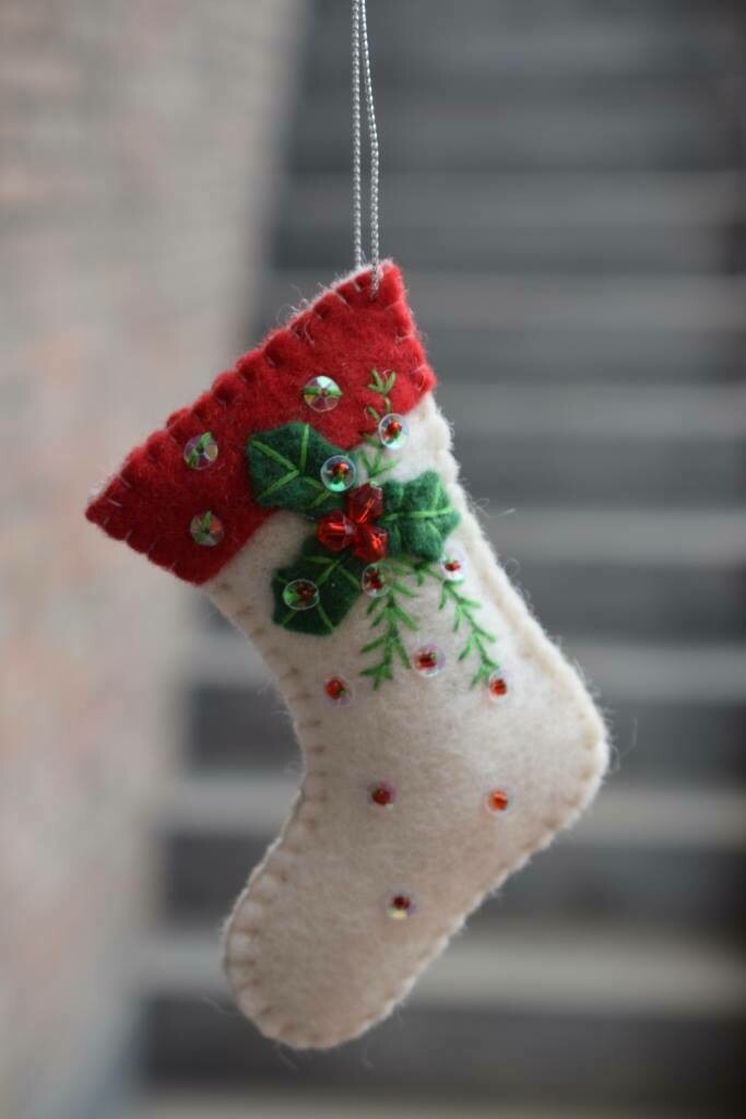 She Sells Sanctuary - Embroidered Stocking