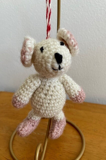 Teddy Bear Ornament - She Sells Sanctuary