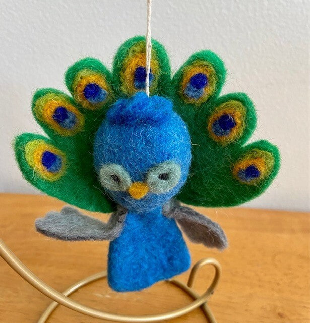 Peacock Ornament - She Sells Sanctuary