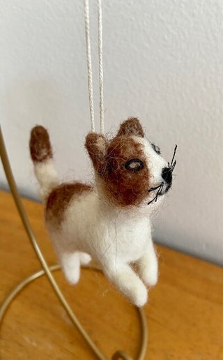 Tabby Cat Ornament - She Sells Sanctuary