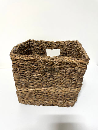 Seagrass Square Basket - Set of 3 - Hand Touch