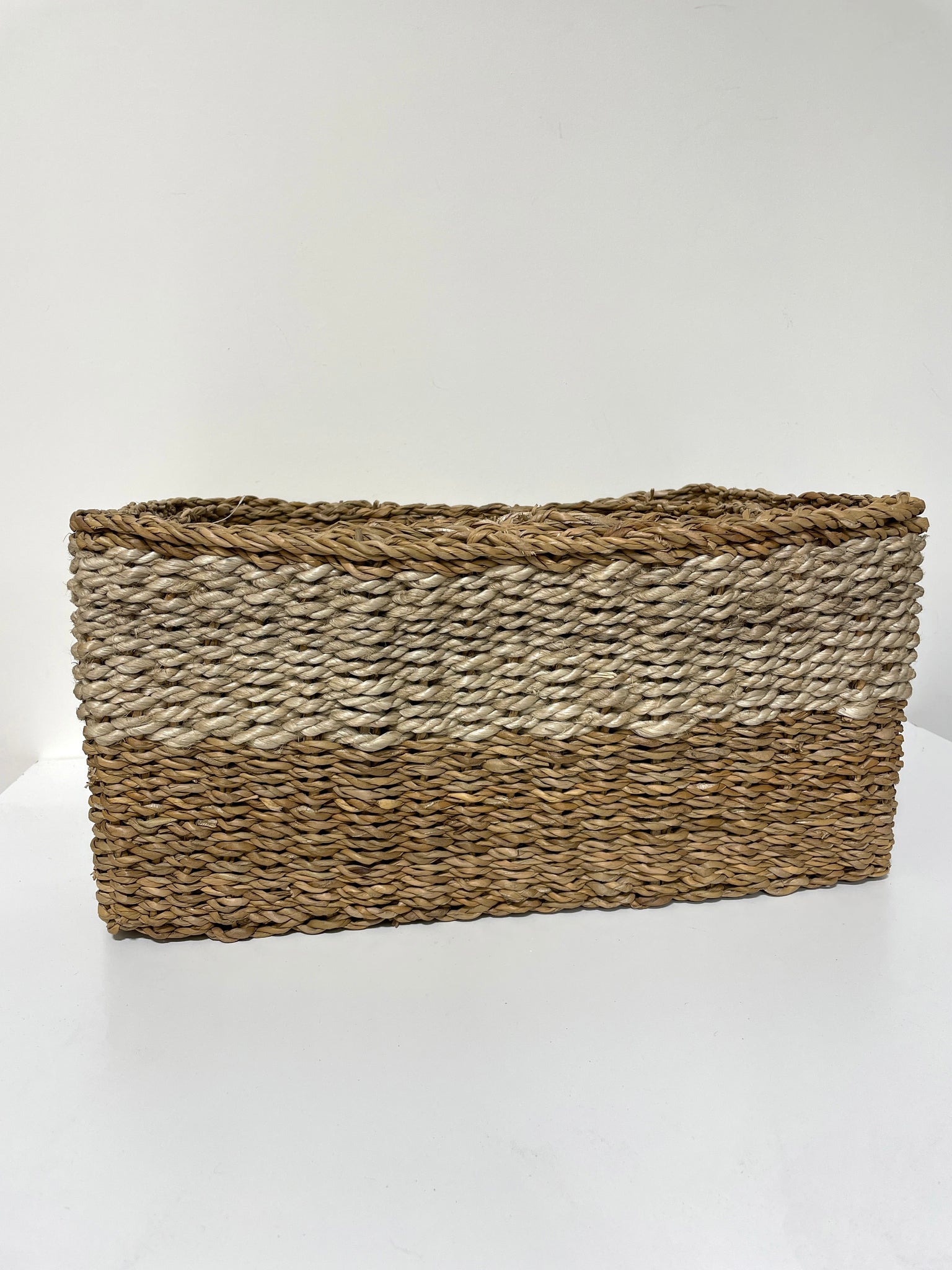 Striped Kitchen Basket - Set of 2 - Hand Touch
