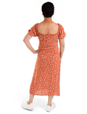Smock Short Sleeve Dress