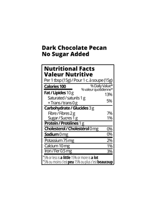 Wholesome DeeLights - Dark Chocolate Pecan (No Sugar Added)