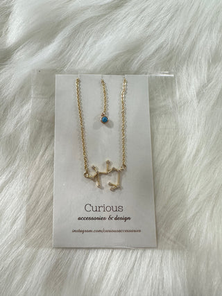 Horoscope Star Necklace